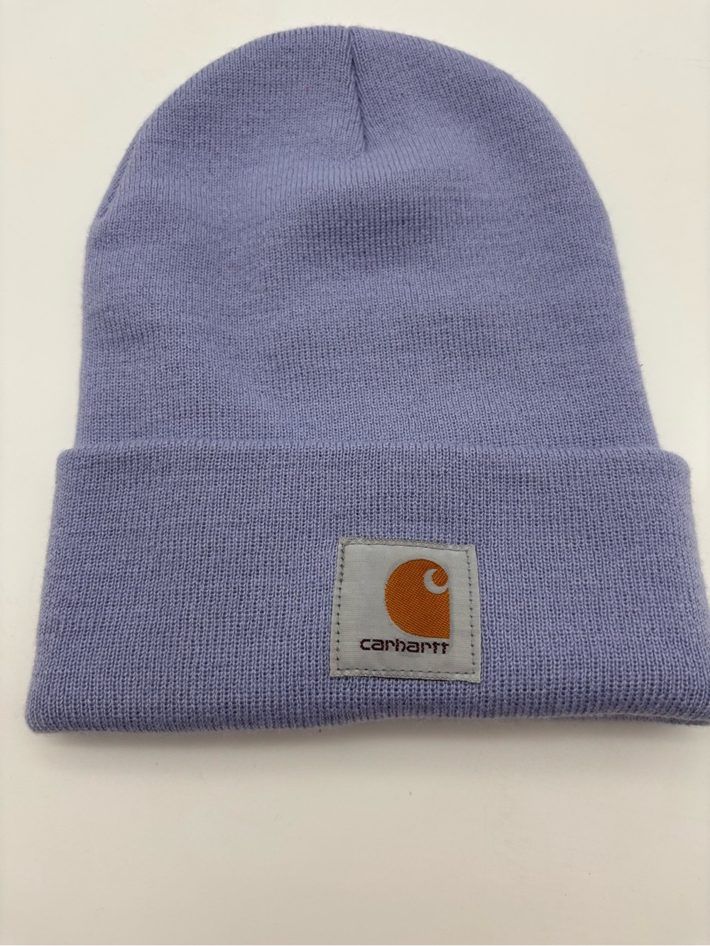 Carhartt Kids Lavender Cuffed Beanie with Logo Patch